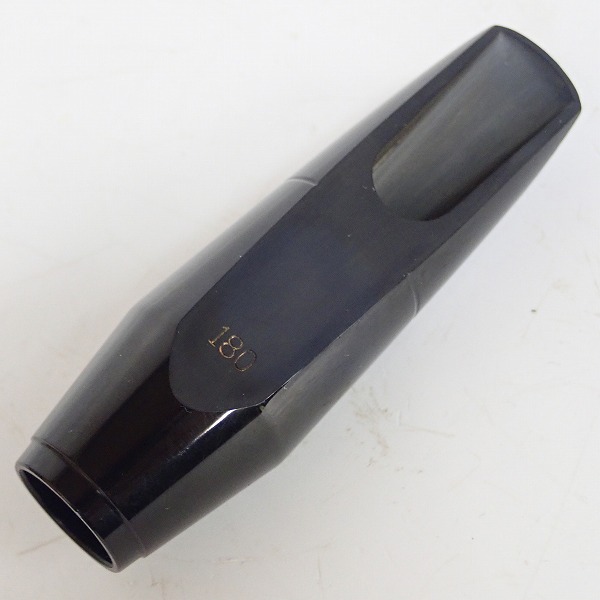 実際に弊社で買取させて頂いたSELMER/セルマー アルトサックス用 S90 180 マウスピース リガチャー/キャップ付きの画像 5枚目