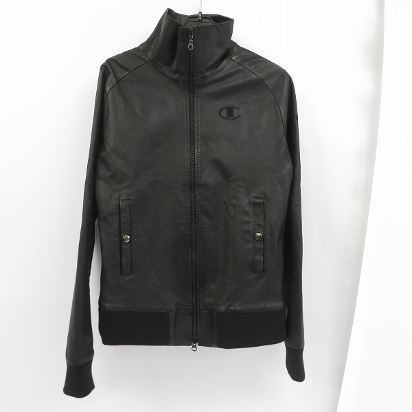 実際に弊社で買取させて頂いたDRESS CAMP×Champion/ドレスキャンプ×チャンピオン レザートラックジャケット 44