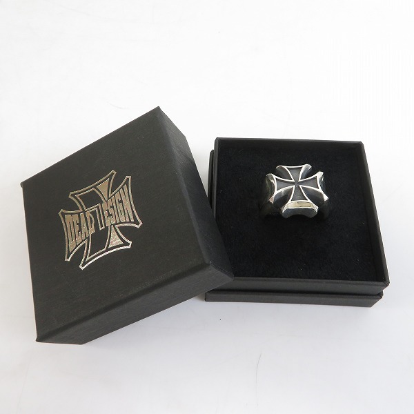 実際に弊社で買取させて頂いたDEAL DESIGN/ディールデザイン ヒュージクロスリング/25号の画像 8枚目