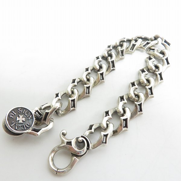 実際に弊社で買取させて頂いたDEAL DESIGN/ディールデザイン 1クリップ エフソリッド ブレスレットの画像 5枚目