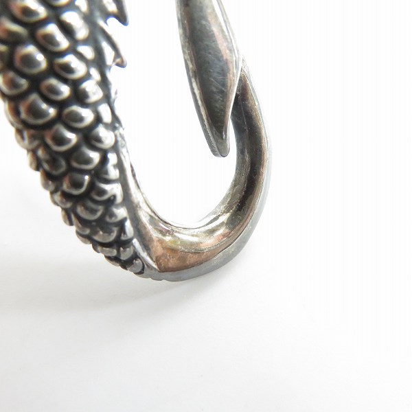 実際に弊社で買取させて頂いた【ギャラ付き】LEATHERS & TREASURES/レザーズアンドトレジャーズ DRAGON SEA HORSE ペンダントトップの画像 6枚目