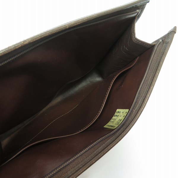 実際に弊社で買取させて頂いたBurberrys/バーバリーズ ヴィンテージ ノバチェック セカンドバッグの画像 3枚目