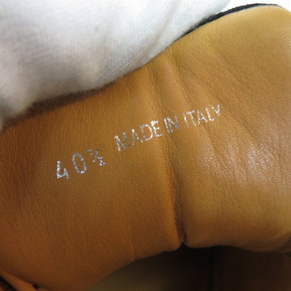 実際に弊社で買取させて頂いたJIMMY CHOO/ジミーチュウ スター ハイカットスニーカー ブラック/40.5の画像 5枚目