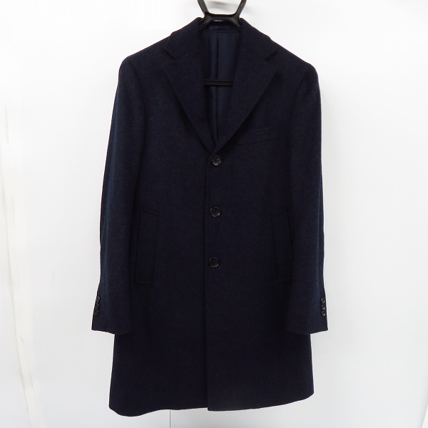 実際に弊社で買取させて頂いたEDIFICE/エディフィス ウール チェスター コート/44