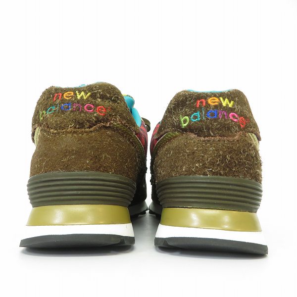 実際に弊社で買取させて頂いた【観賞用】NEW BALANCE×atmos/ニューバランス×アトモス コラボ スニーカー M574JBCH 27の画像 1枚目