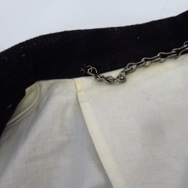 実際に弊社で買取させて頂いたMIHARAYASUHIRO/ミハラヤスヒロ テーラード ジャケット 2B ブラック系 81131194/46の画像 4枚目