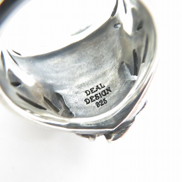 実際に弊社で買取させて頂いたDEAL DESIGN/ディールデザイン ブラストイーグルリング/24号の画像 4枚目