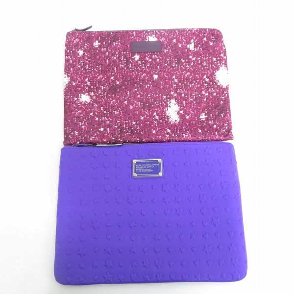 実際に弊社で買取させて頂いた【未使用】MARC BY MARC JACOBS/マークバイマークジェイコブス クラッチバッグ/タブレットケース M0002306/M6134067 2点セット