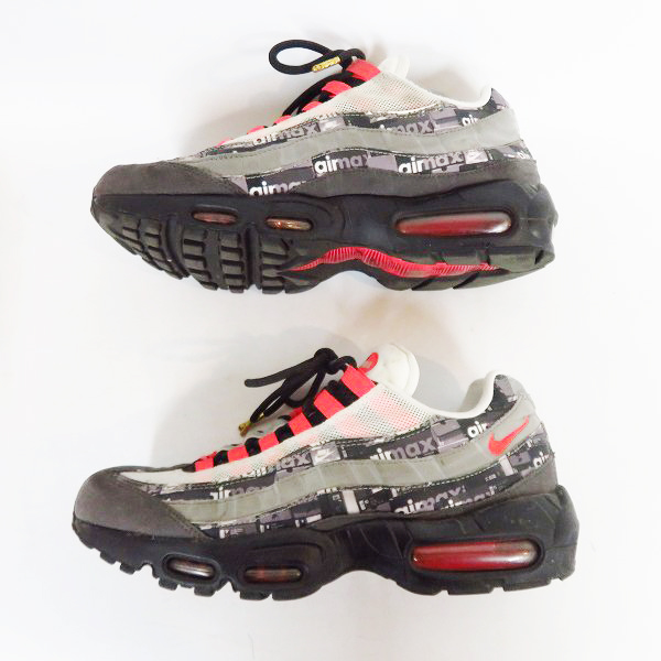 実際に弊社で買取させて頂いたNIKE×atmos/ナイキ×アトモス AIR MAX 95 "WE LOVE"/エアマックス95 スニーカー AQ0925-002/26.5の画像 3枚目