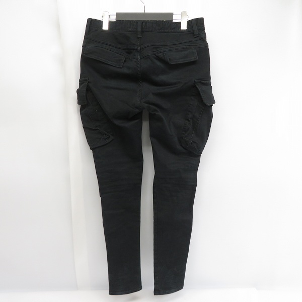 実際に弊社で買取させて頂いたDIET BUTCHER SLIM SKIN/ダイエットブッチャースリムスキン 19AW テーパードスキニーカーゴパンツ 2の画像 1枚目