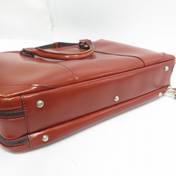 実際に弊社で買取させて頂いたMASTER-PIECE/マスターピース レザーブリーフケース/ハンドバッグ 43150の画像 3枚目