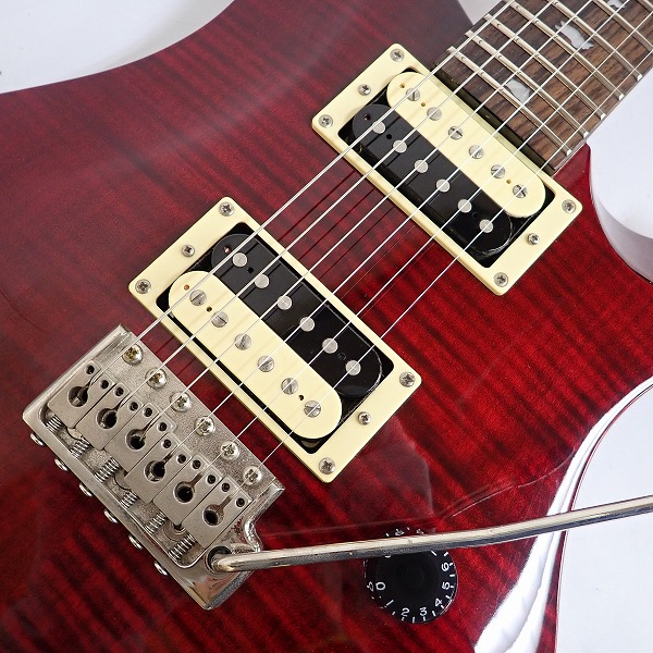 実際に弊社で買取させて頂いた★PRS/Paul Reed Smith/ポールリードスミス SE Custom 24 バードインレイ タップスイッチ搭載 ギグケース付 の画像 5枚目