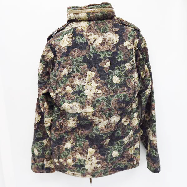実際に弊社で買取させて頂いたMIHARAYASUHIRO/ミハラヤスヒロ 花柄 M-65ジャケット 51031291/46 の画像 1枚目