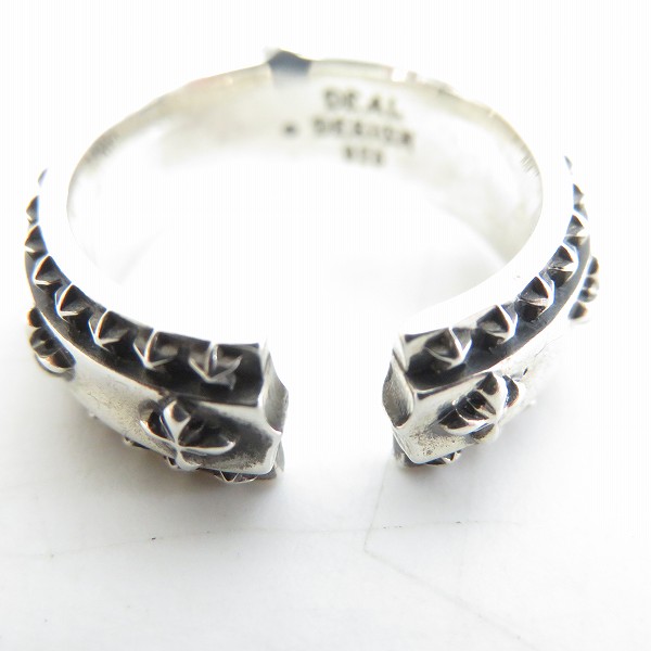 実際に弊社で買取させて頂いたDEAL DESIGN/ディールデザイン クロスリング 17号の画像 3枚目