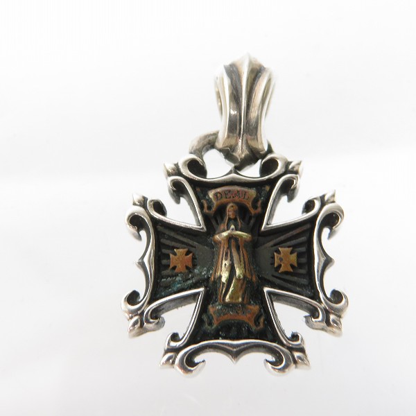 実際に弊社で買取させて頂いたDEAL DESIGN/ディールデザイン シルバークロス ペンダントの画像 1枚目