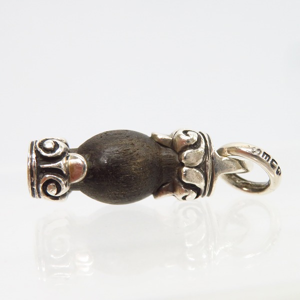 実際に弊社で買取させて頂いたSTANLEY GUESS/スタンリーゲス ウッドドラム ペンダントトップの画像 2枚目