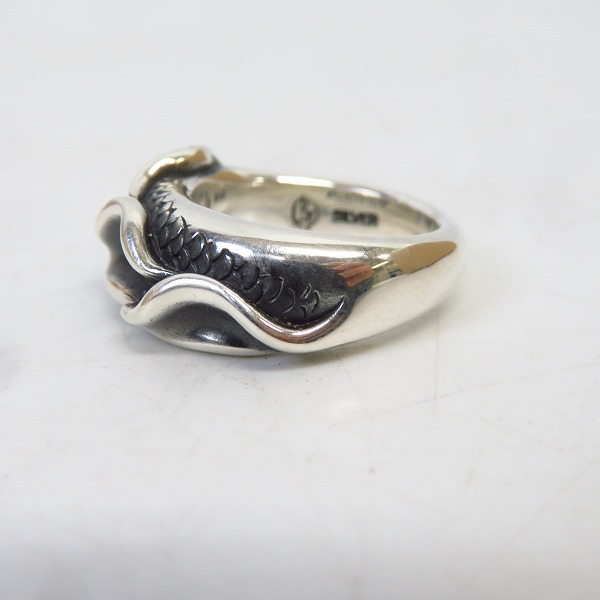 実際に弊社で買取させて頂いた【ギャラ付き】Bloody Mary/ブラッディマリー Mermeid fin マーメイドフィンリング/9号の画像 3枚目