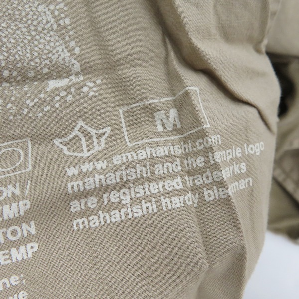 実際に弊社で買取させて頂いたmaharishi/マハリシ カーゴパンツ ライトベージュ系 size：Mの画像 3枚目
