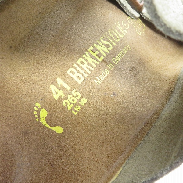 実際に弊社で買取させて頂いたBIRKENSTOCK/ビルケンシュトック Arizona/アリゾナ スエード サンダル 051463/26.5の画像 4枚目