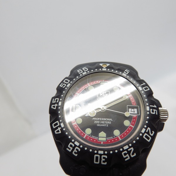 実際に弊社で買取させて頂いたTAG HEUER/タグホイヤー FORMULA 1 フォーミュラー1 クオーツ 腕時計 383.513【動作未確認】の画像 5枚目