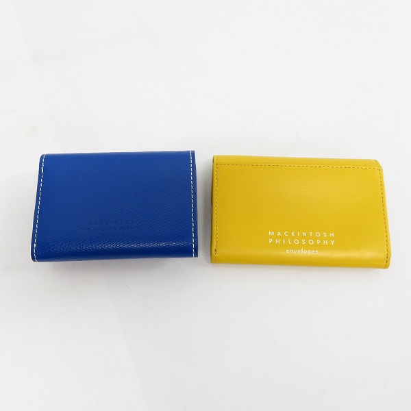 実際に弊社で買取させて頂いたMACKINTOSH PHILOSOPHY/マッキントッシュフィロソフィー カードケース/コインケース 2点セットの画像 1枚目