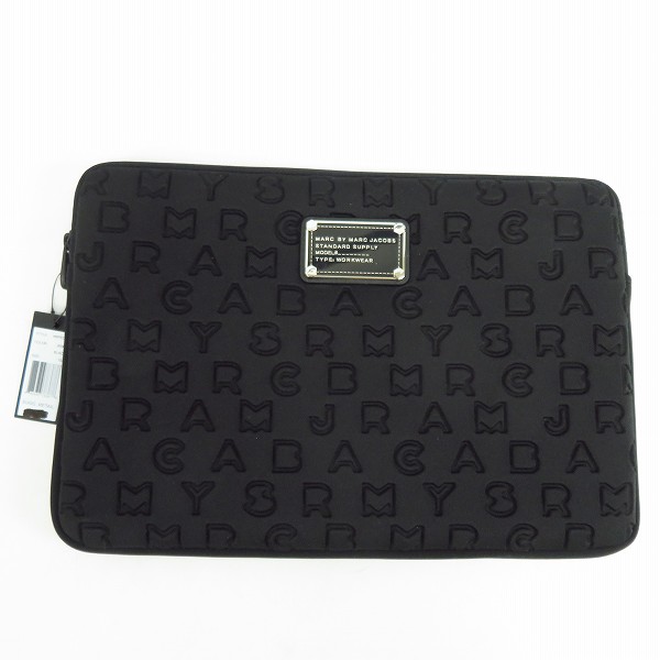 実際に弊社で買取させて頂いた【未使用】MARC BY MARC JACOBS/マークバイマークジェイコブス クラッチバッグ/タブレットケース M0001929/M6PE023 2点セットの画像 2枚目