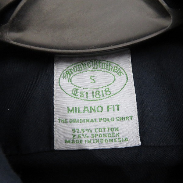 実際に弊社で買取させて頂いたBROOKS BROTHERS/ブルックスブラザーズ ボタンダウン 長袖シャツ 刺繍/Sの画像 2枚目