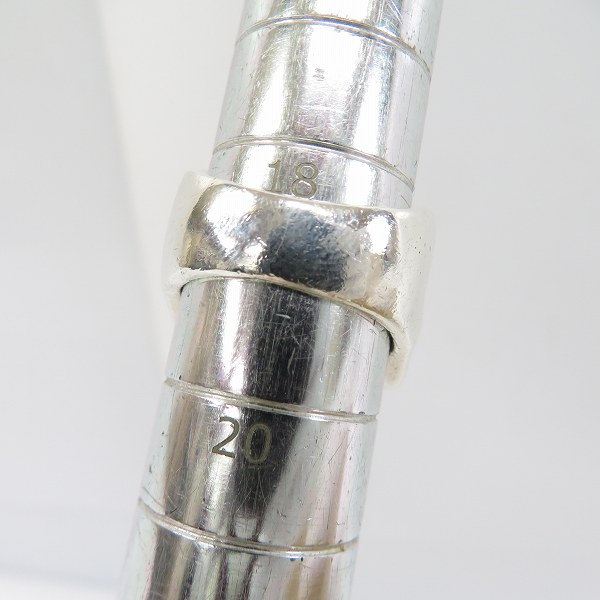 実際に弊社で買取させて頂いたCRAZY PIG/クレイジーピッグ LARGE EVIL SKULL/ラージ エビルスカル リングｗ/K18 ファングゴールド 18.5号の画像 8枚目