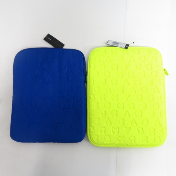 実際に弊社で買取させて頂いた【未使用】MARC BY MARC JACOBS/マークバイマークジェイコブス ミニクラッチ/ポーチ M0001261A/M6131064 2点セットの画像 1枚目