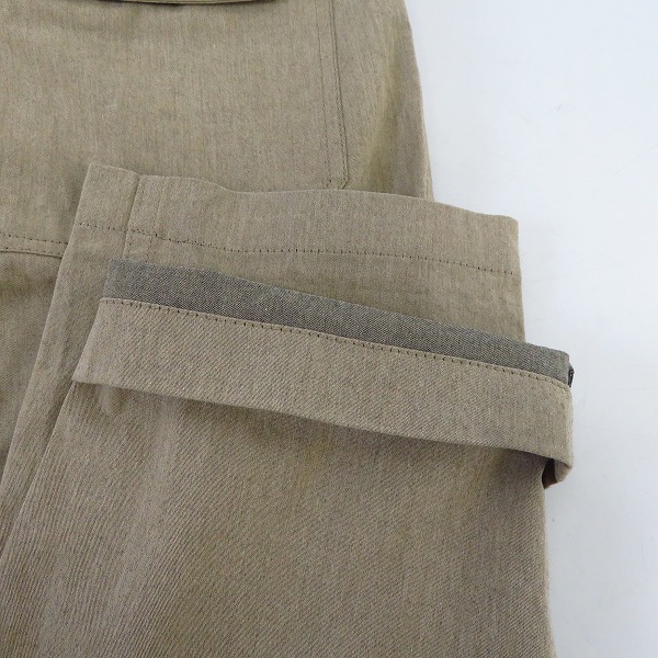 実際に弊社で買取させて頂いたMIHARAYASUHIRO/ミハラヤスヒロ switching/スイッチング パンツ ベージュ系 91032146/46の画像 7枚目