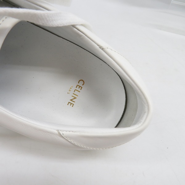 実際に弊社で買取させて頂いたCELINE/セリーヌ TR01L ローカットスニーカー 400A01/42の画像 4枚目