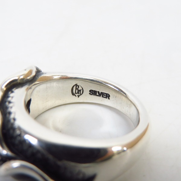 実際に弊社で買取させて頂いた【ギャラ付き】Bloody Mary/ブラッディマリー Mermeid fin マーメイドフィンリング/9号の画像 4枚目