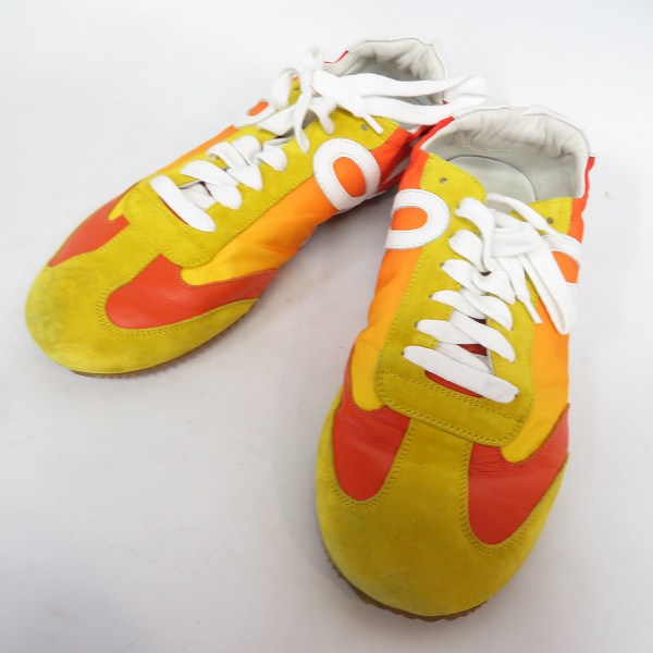 実際に弊社で買取させて頂いたLOEWE/ロエベ 21SS Ballet Runner/バレエ ランナー スニーカー イエロー 41