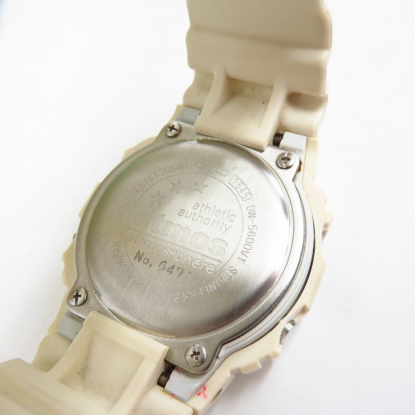 実際に弊社で買取させて頂いたG-SHOCK×atmos/Gショック×アトモス 別注モデル スクエアデザイン DW-5600VTの画像 3枚目