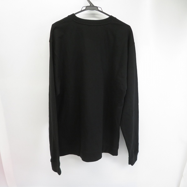 実際に弊社で買取させて頂いたMISHKA/ミシカ KEEP WATCH 目玉 スウェット ブラック Lの画像 1枚目