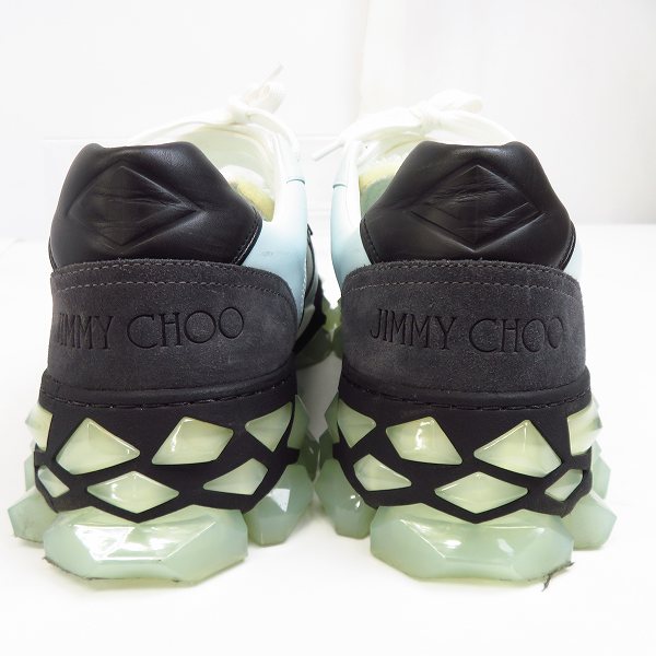 実際に弊社で買取させて頂いたJIMMY CHOO/ジミーチュウ DIAMOND X TRAINER/MUM X POWDER BLUE MIX 204 42の画像 1枚目