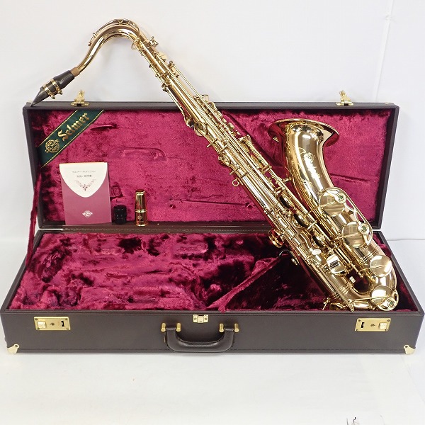 実際に弊社で買取させて頂いた★SELMER/セルマー テナーサックス SA80/Super Action 80 SERIE Ⅱ/シリーズ2 彫刻有り 52万台 ハードケース付 