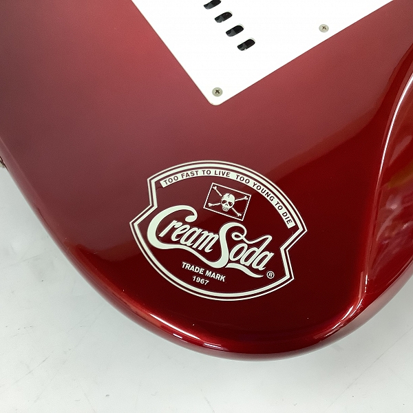 実際に弊社で買取させて頂いた★Bacchus/バッカス BST-TTC CAR ストラトタイプ エレキギター 自動チューニングシステム搭載 ソフトケース付きの画像 6枚目