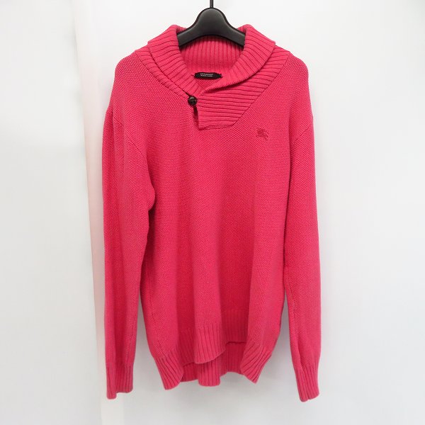 実際に弊社で買取させて頂いたBURBERRY/バーバリー ブラックレーベル ショールカラー ワッフルニット D1N14-613-14/2