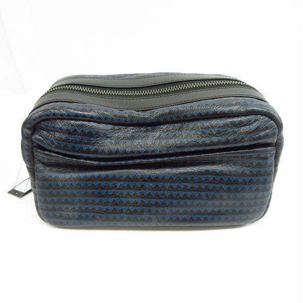 実際に弊社で買取させて頂いた【未使用】MARC BY MARC JACOBS/マークバイマークジェイコブス ポーチ/ハンドバッグ レッド/ブルー M0003962 2点セットの画像 2枚目