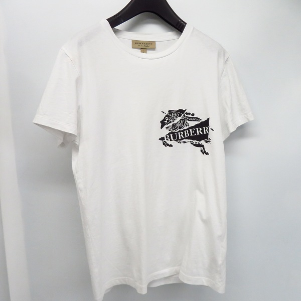 実際に弊社で買取させて頂いた【JPタグ】BURBERRY/バーバリー コラージュ ロゴプリント 半袖Tシャツ 8007014/S