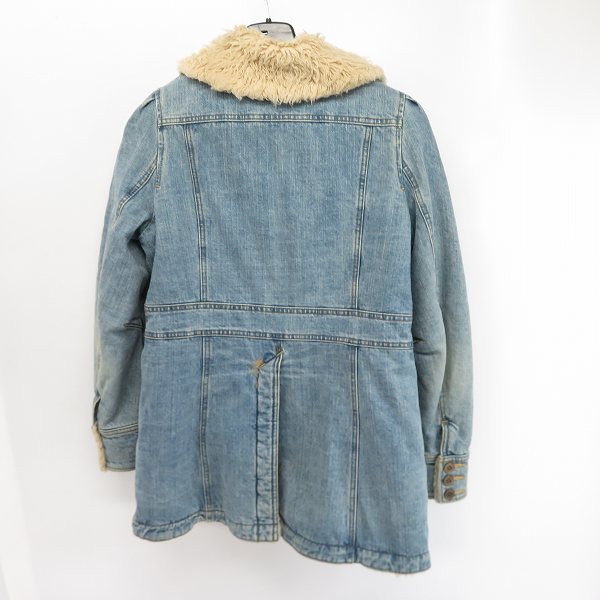 実際に弊社で買取させて頂いたHYSTERICS/ヒステリックス 裏ボア デニムコート 3AC-1430 FREEの画像 1枚目