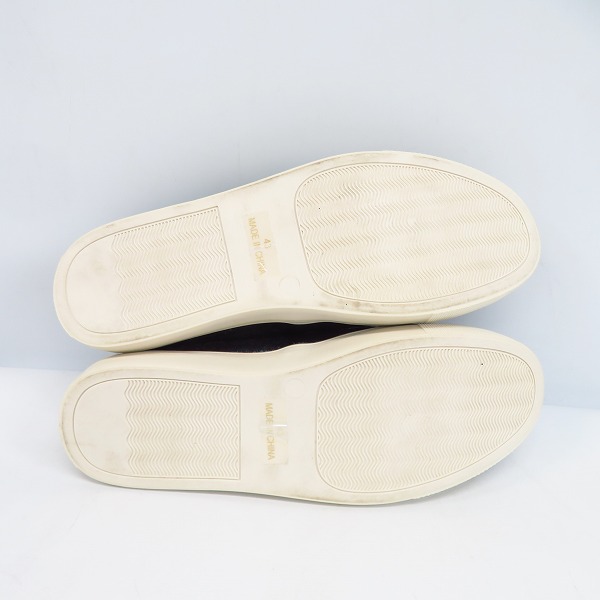 実際に弊社で買取させて頂いたCIAOPANIC TYPY/チャオパニックティピー HARRIS TWEED/ハリスツイード チェック切り替えし スリッポン/43の画像 2枚目