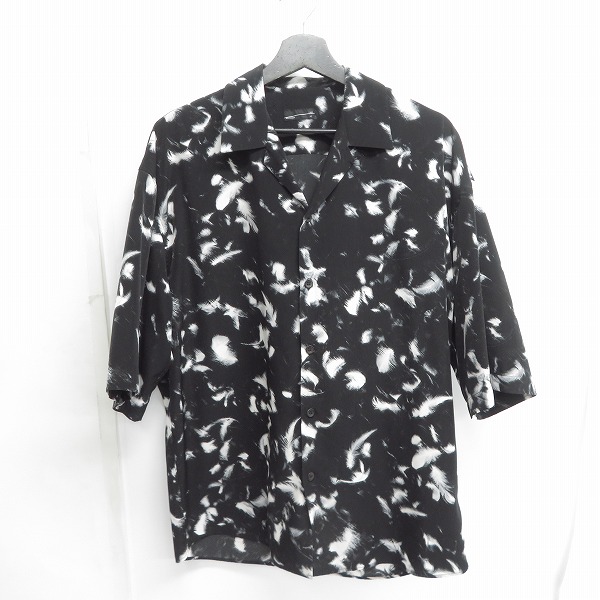 実際に弊社で買取させて頂いたLAD MUSICIAN/ラッドミュージシャン DECHINE BIG S/S SHIRT INKJET FEATHER/42