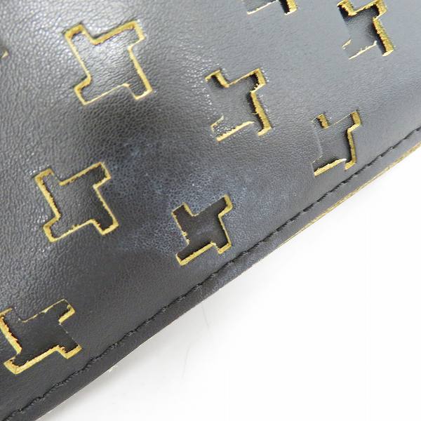 実際に弊社で買取させて頂いたMARNI/マルニ 型抜き クラッチバッグ/セカンドバッグ レザーの画像 6枚目