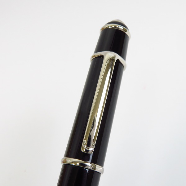 実際に弊社で買取させて頂いたCartier/カルティエ DIABOLO/ディアボロ ブラックコンポジット ボールペン CRST180011の画像 3枚目