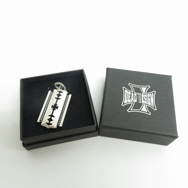 実際に弊社で買取させて頂いたDEAL DESIGN/ディールデザイン レイザーエッジプレート ペンダントトップの画像 4枚目