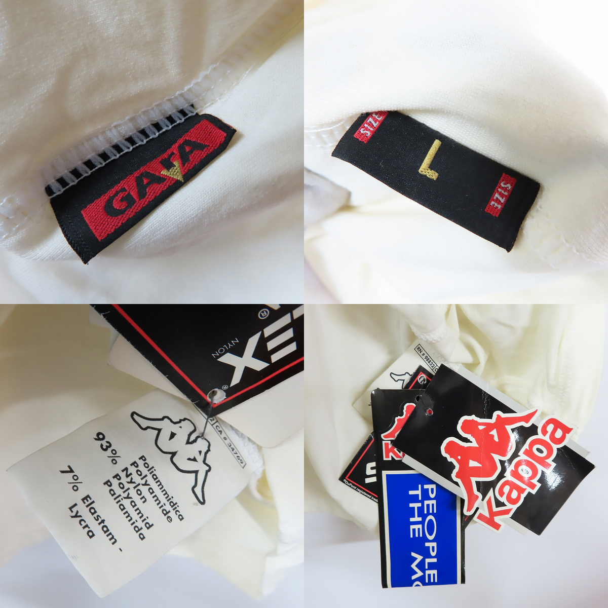 実際に弊社で買取させて頂いたKappa/カッパ セリエA ASローマ 18番 バティストゥータアウェイユニフォーム/Lの画像 2枚目