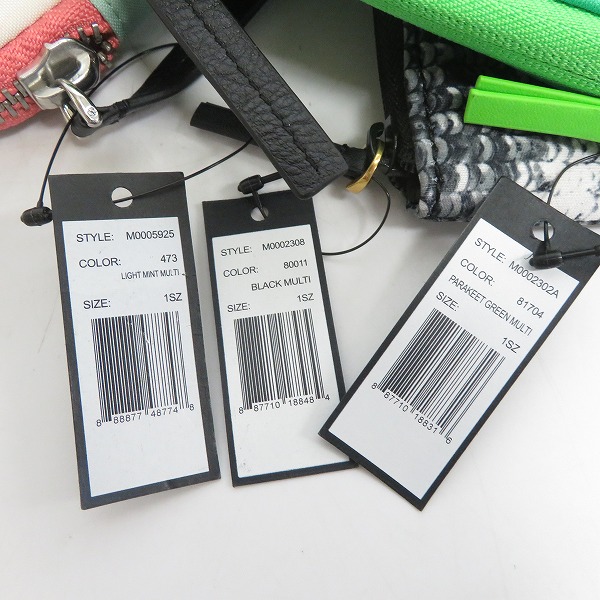 実際に弊社で買取させて頂いた【未使用】MARC BY MARC JACOBS/マークバイマークジェイコブス ミニクラッチ/ポーチ M0002308/M0002302A/M0005925 3点セットの画像 4枚目