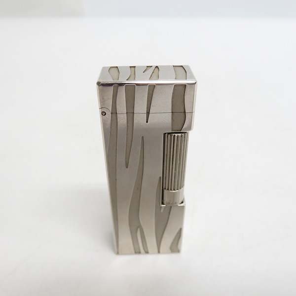 実際に弊社で買取させて頂いたdunhill/ダンヒル サイドローラー 彫柄 ガスライター シルバー LJ 27191